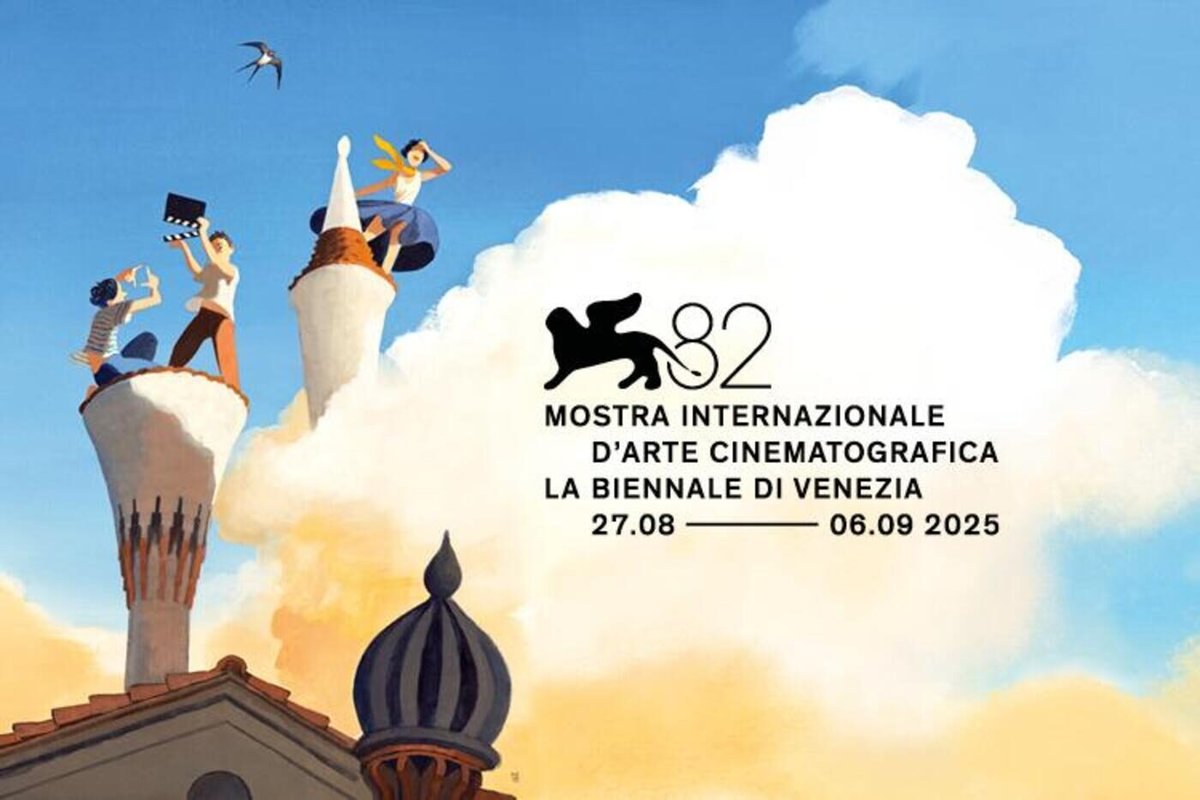 Locandina del Festival del cinema di Venezia 2025.