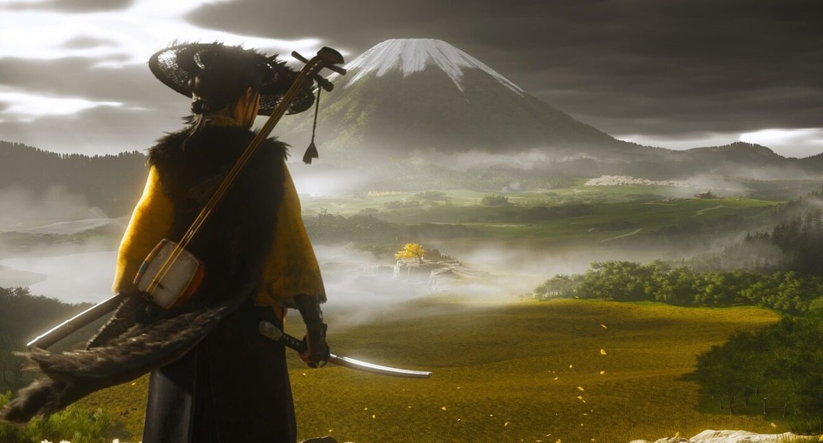 Ghost Of Yotei, il Monte Yotei sullo sfondo