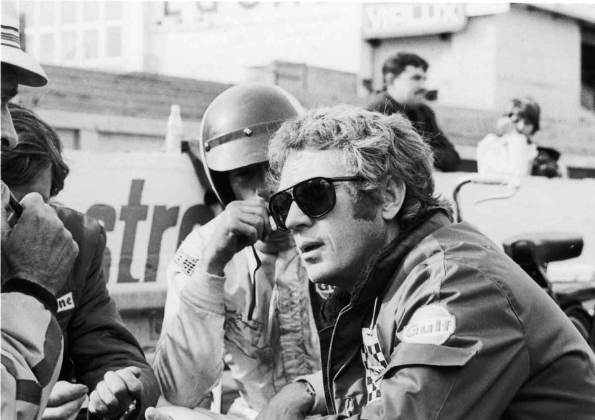 Una scena dal film, Le Mans.