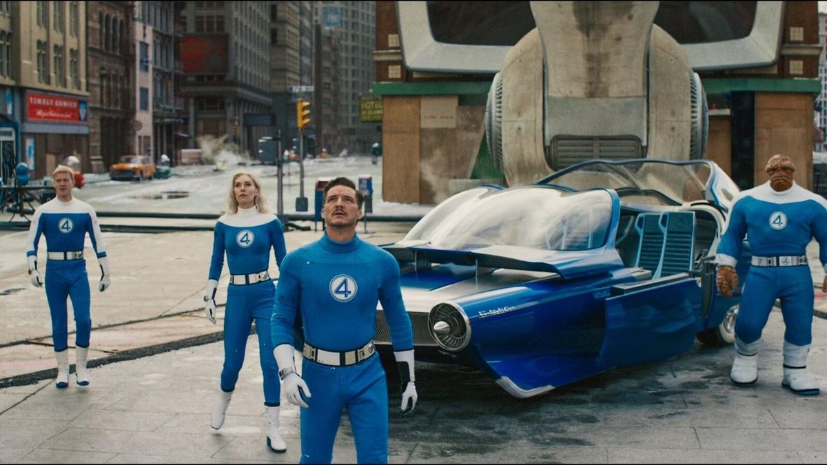 Una scena dal film, I Fantastici Quattro - Gli inizi.