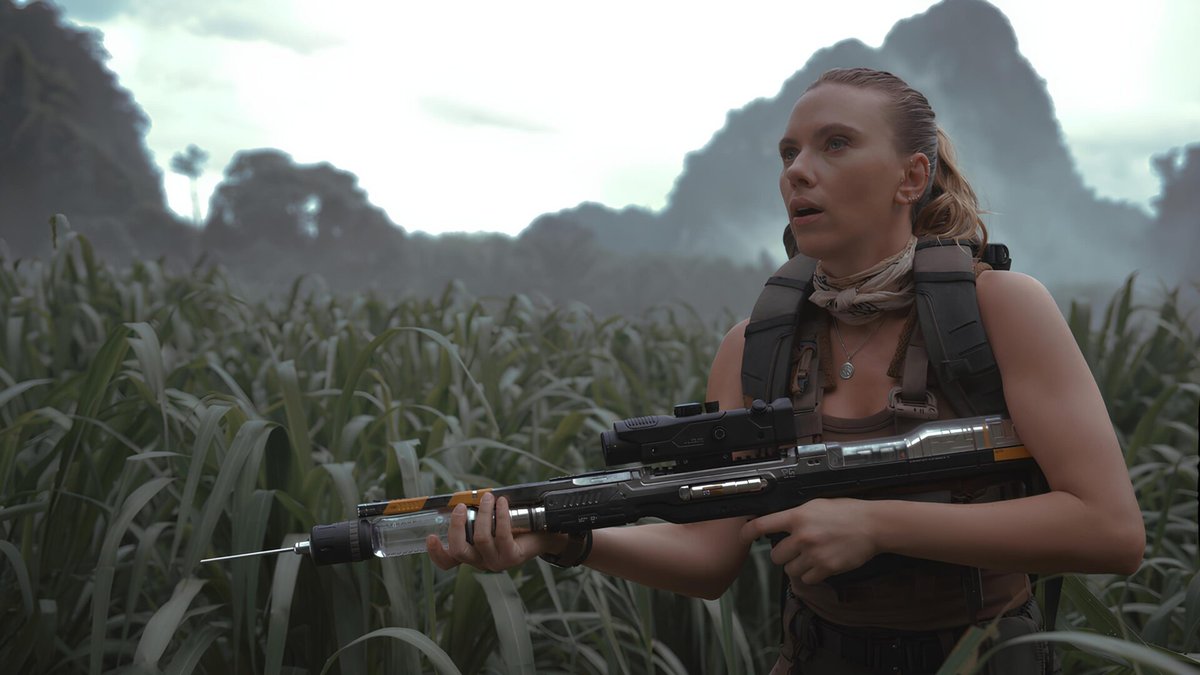 Scarlett Johansson in Jurassic World - La rinascita.
