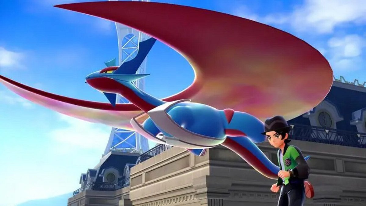 MegaSalamence in Pokemon Leggende: Z-A