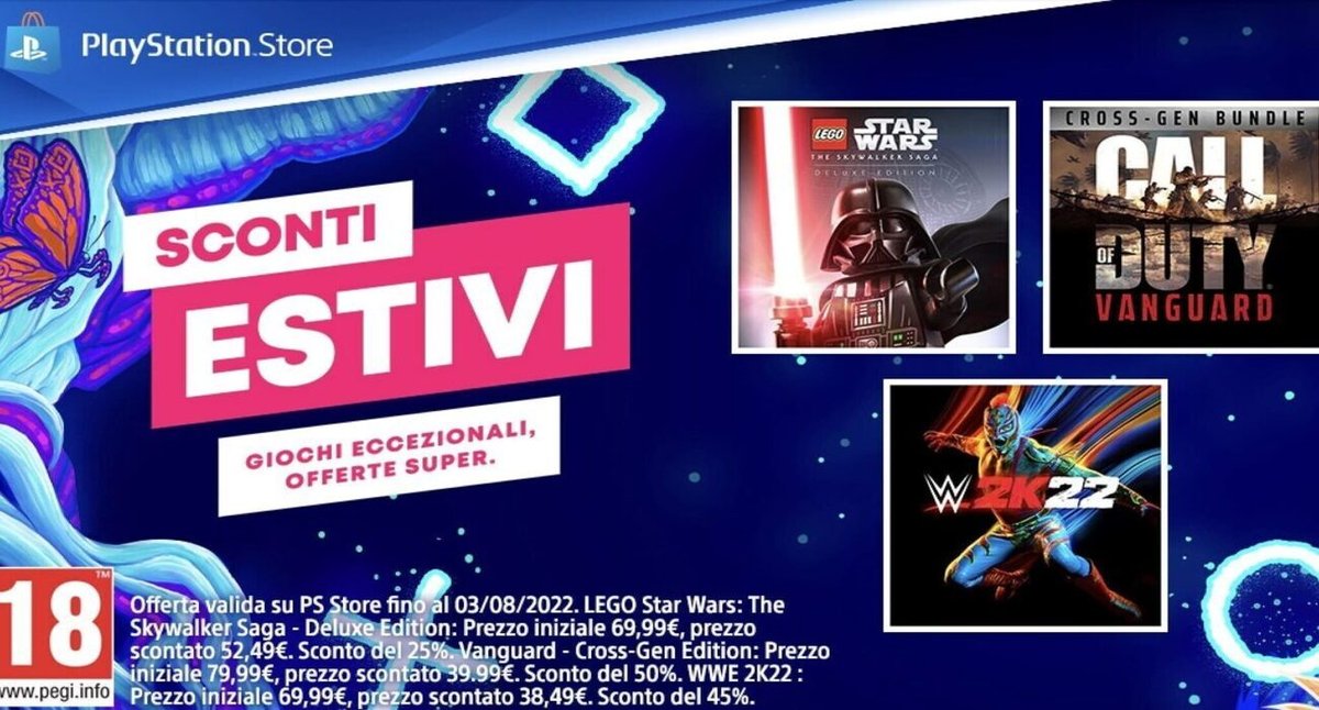 Su Playstation Store iniziano i saldi estivi