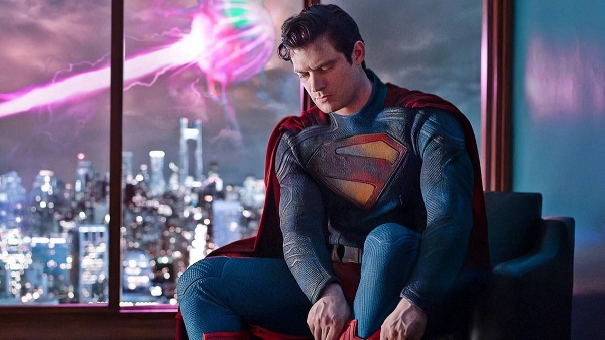 Immagine promozionale del film di James Gunn, Superman.