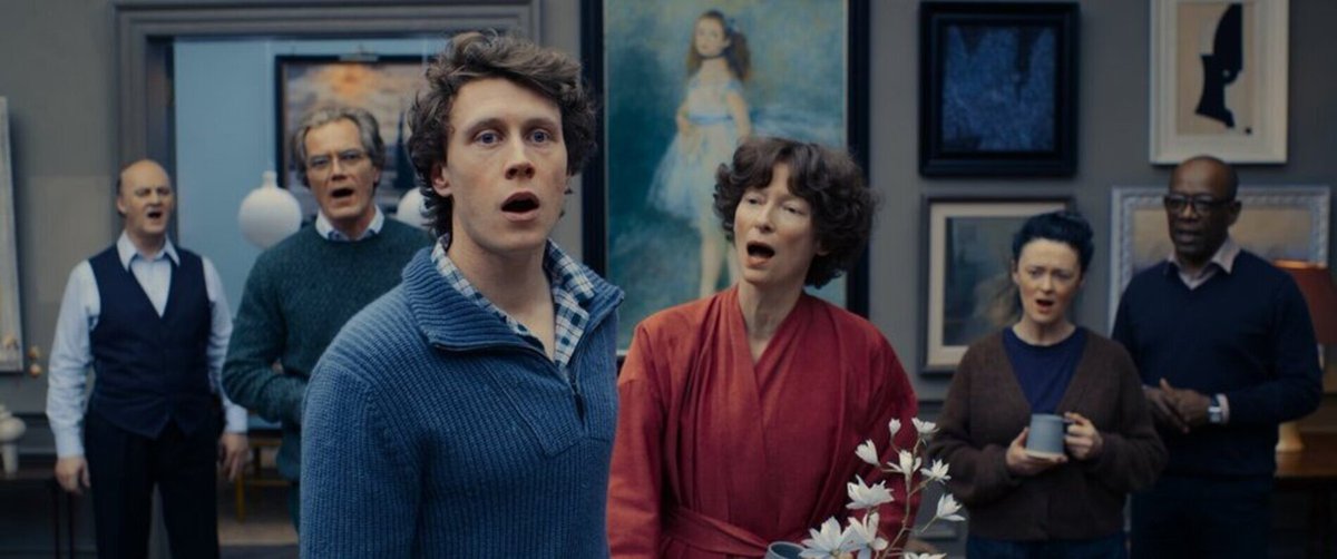 Una scena dal film, The End.