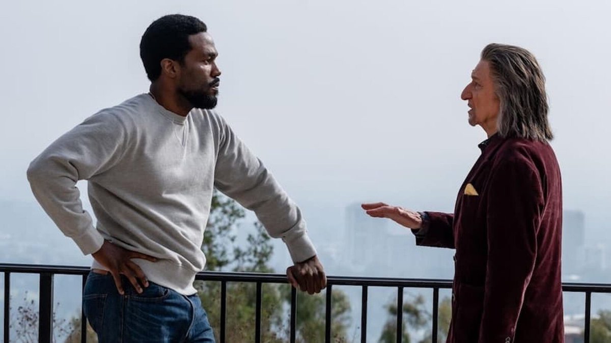 una scena di Wonder Man con Simon e Trevor.