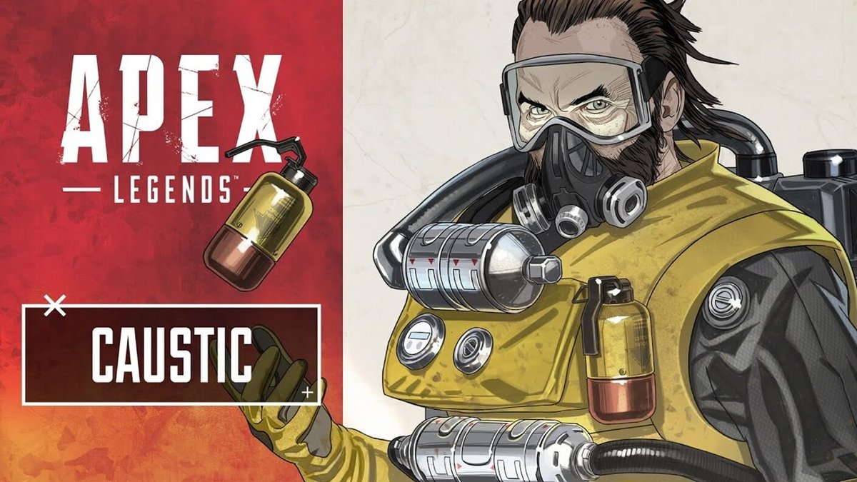Immagine ufficiale di Caustic, personaggio giocabile di Apex