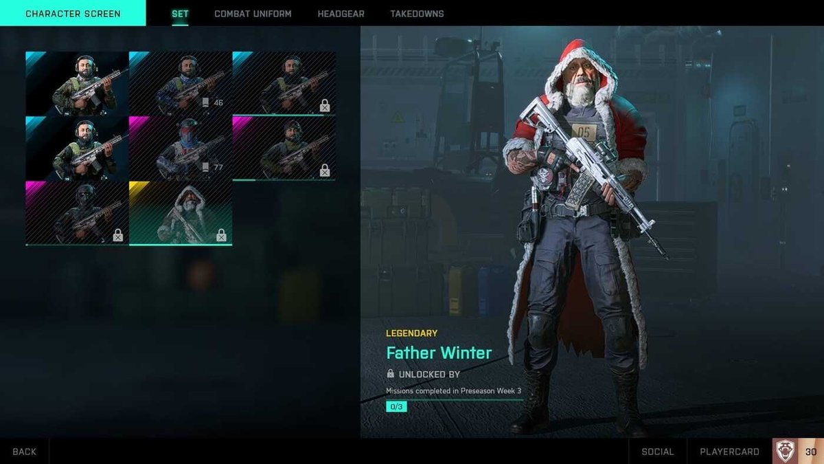 La skin di Babbo Natale in Battlefield 2042