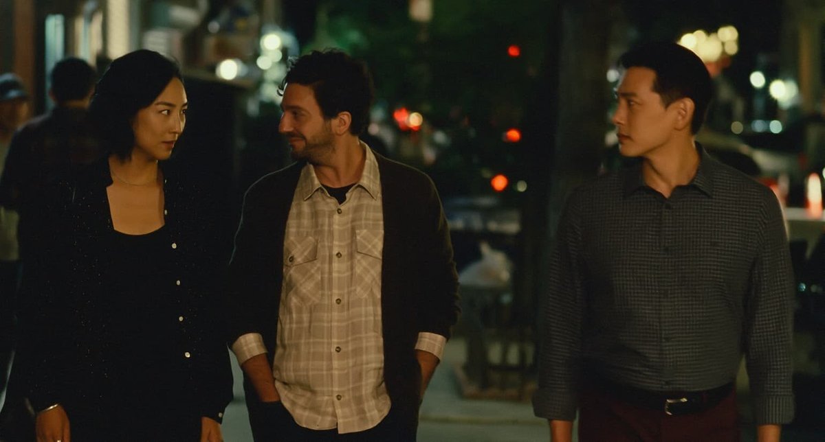 Una scena da Past Lives, film debutto di Celine Song.