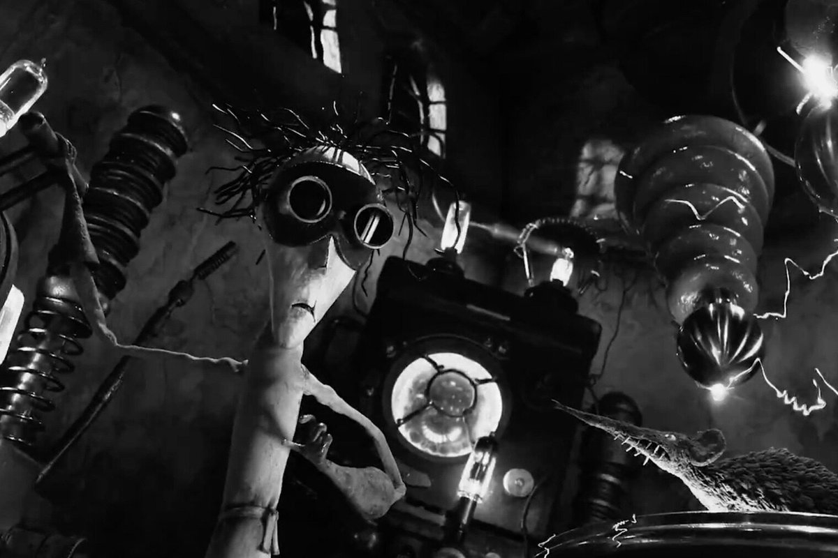 Un frame dalla sequenza in stop-motion della seconda stagione di Mercoledì.
