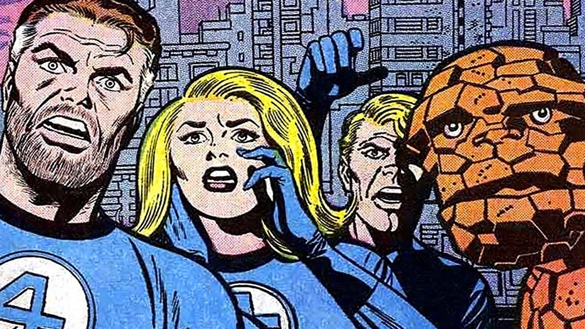 I Fantastici 4 nei fumetti.