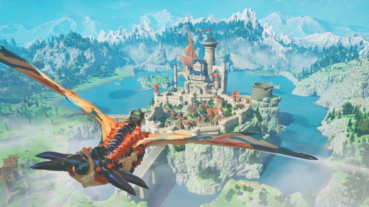 Rathalos in volo nel trailer di Monster Hunter Stories 3