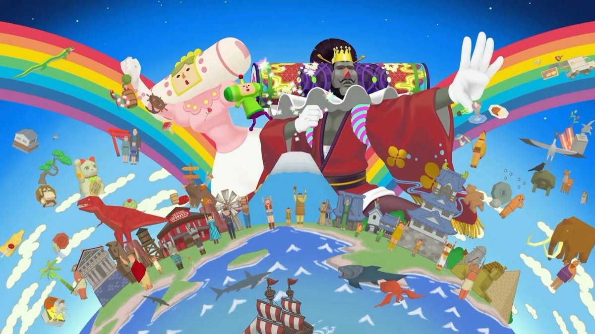 Once Upon a Katamari: arte di gioco