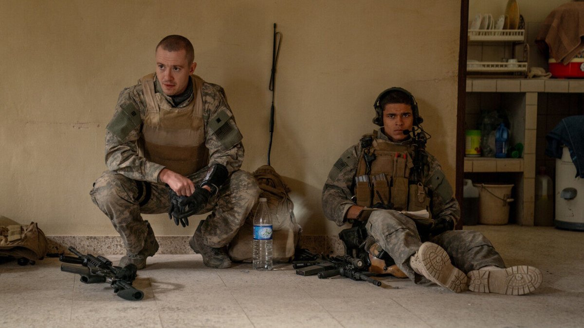 Una scena dal film, Warfare - Tempo di Guerra.