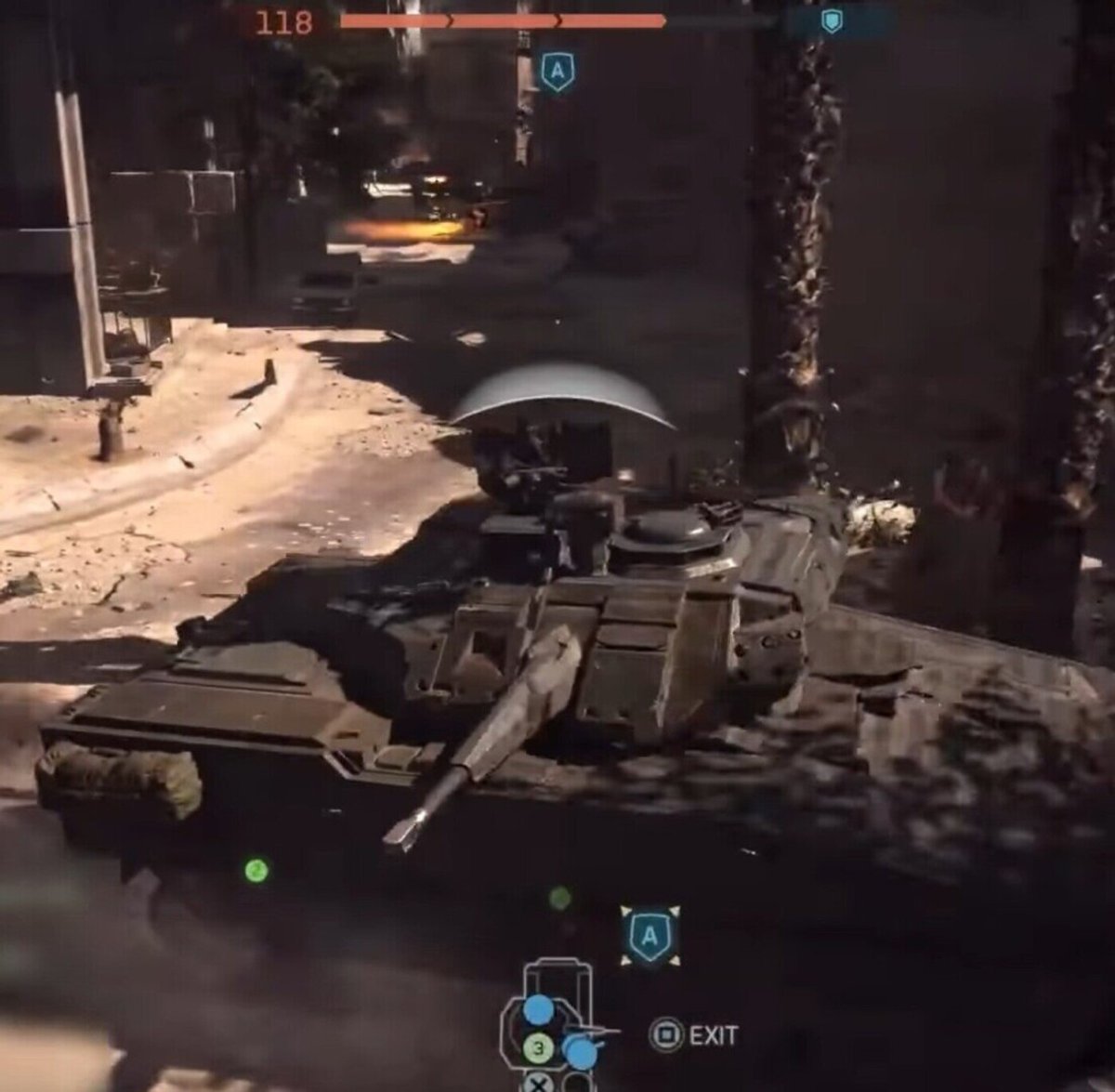 Uno dei mezzi da guerra in Battlefield 6