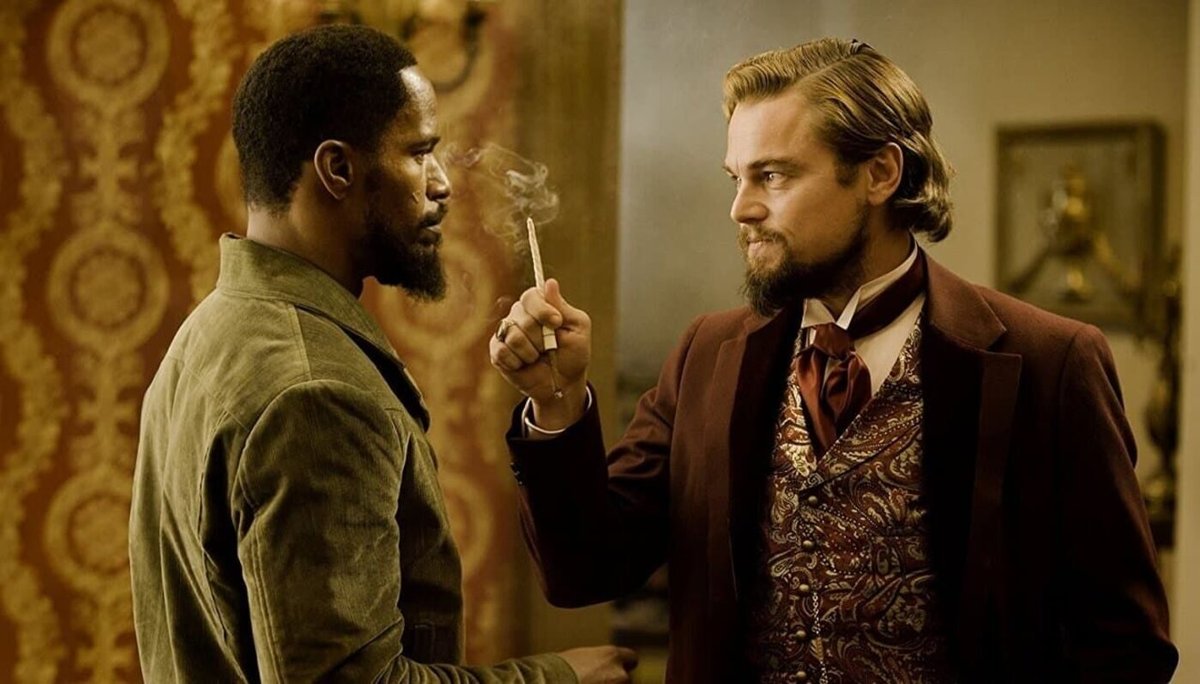 Una scena dal film, Django Unchained.