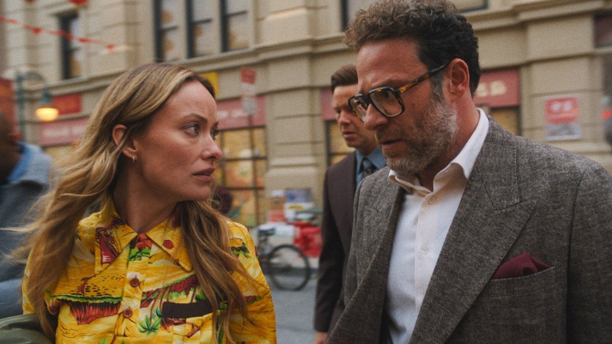 Una scena dalla serie tv, The Studio, vincitore di 13 premi agli Emmy 2025.