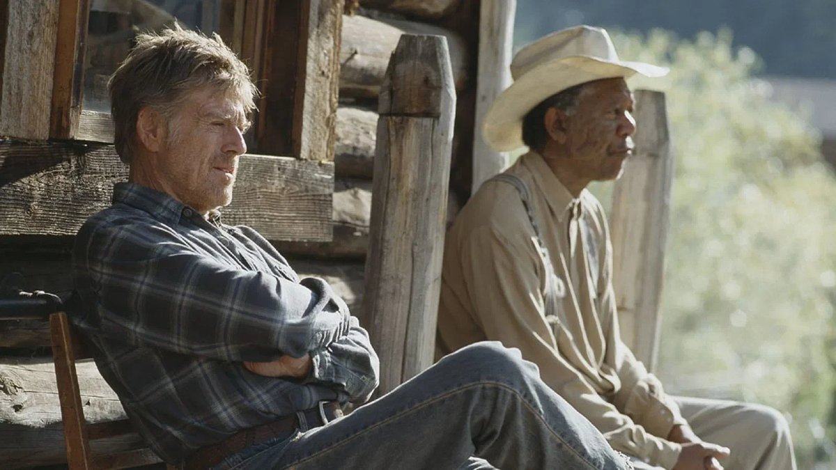 Una scena dal film con Robert Redford, Il vento del perdono.