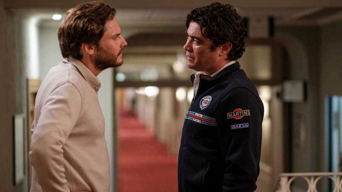 Una scena dal film con Riccardo Scamarcio, Race for Glory: Audi vs. Lancia.