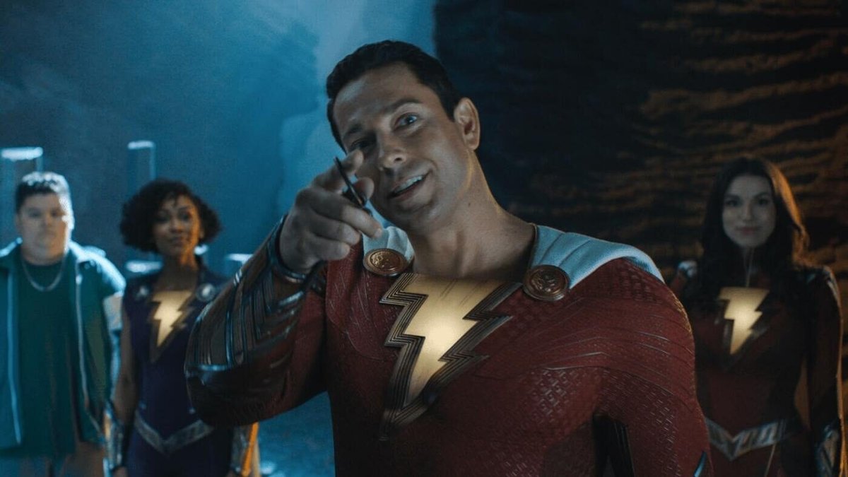 Una scena dal film, Shazam! Furia degli dei.