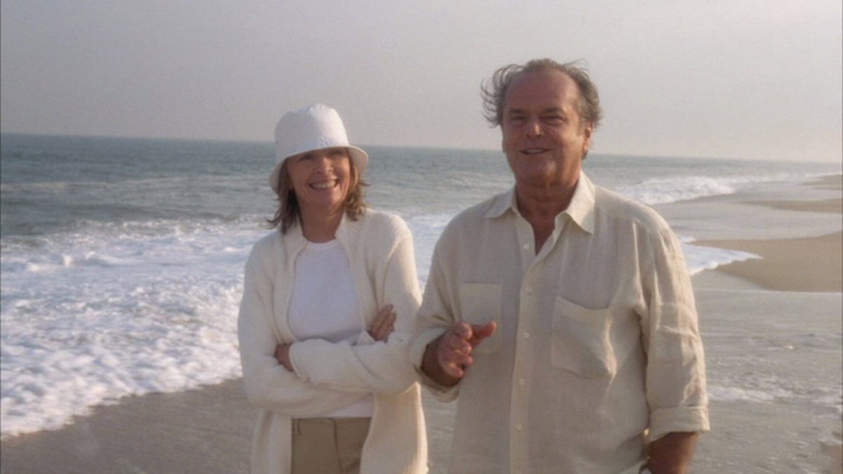 Diane Keaton e Jack Nicholson in Tutto può Succedere.