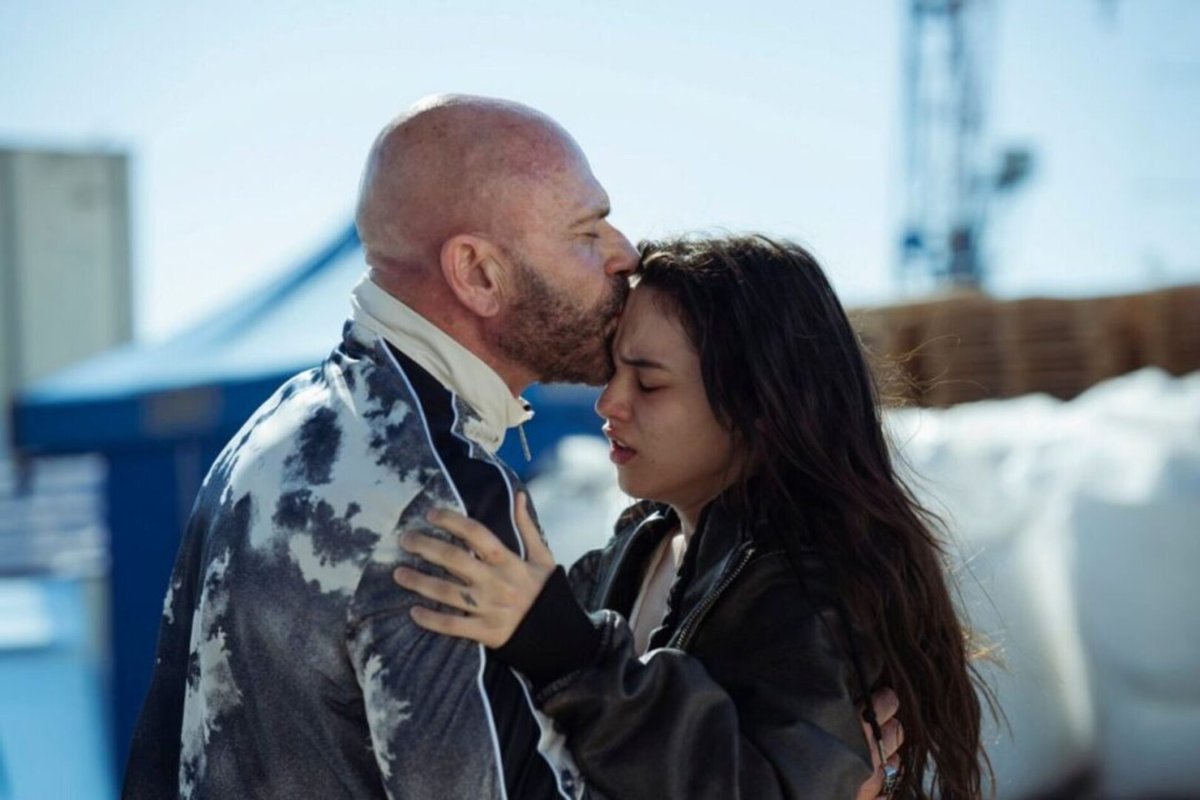 Raiz e Maria Esposito in Io sono Rosa Ricci.