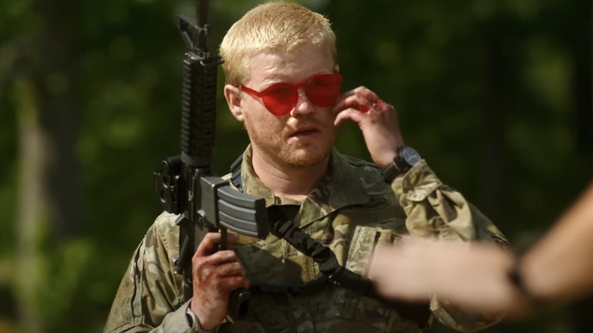 Jesse Plemons in Civil War.