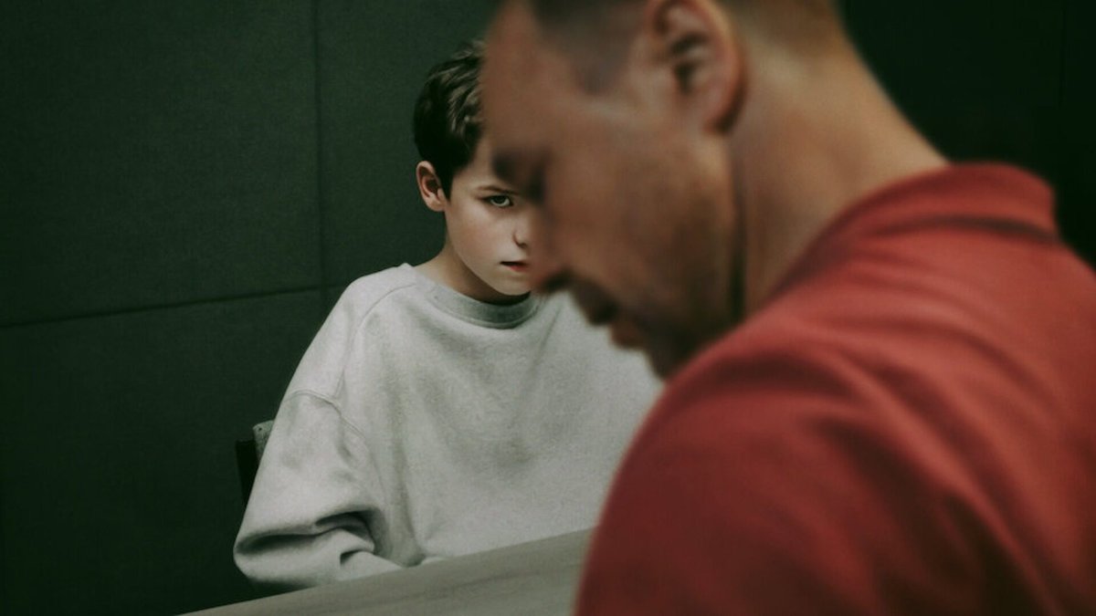 Una scena dalla serie tv, Adolescence.