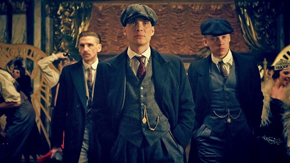 Una scena dalla serie tv, Peaky Blinders.