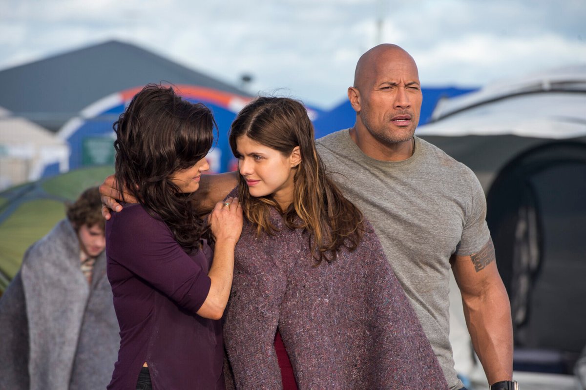 Una scena dal film, San Andreas.