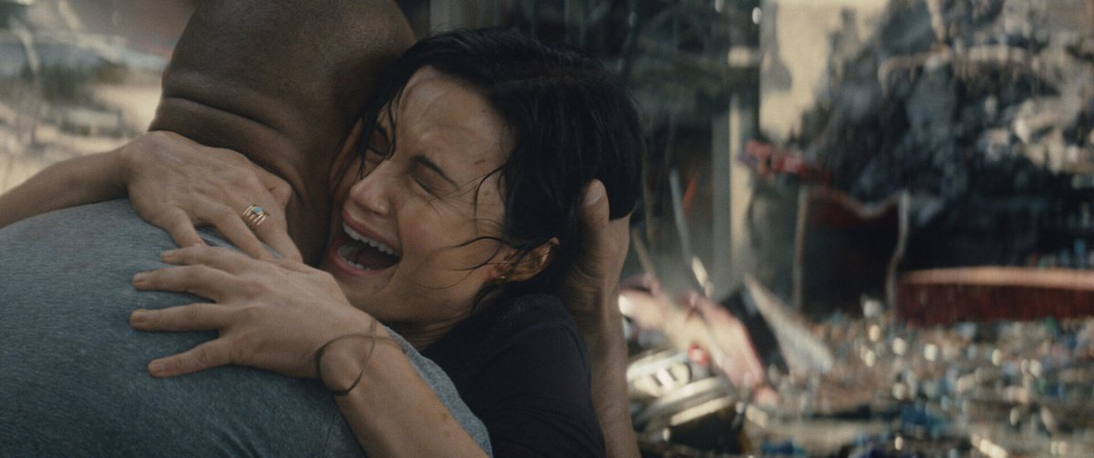 Una scena dal film, San Andreas.