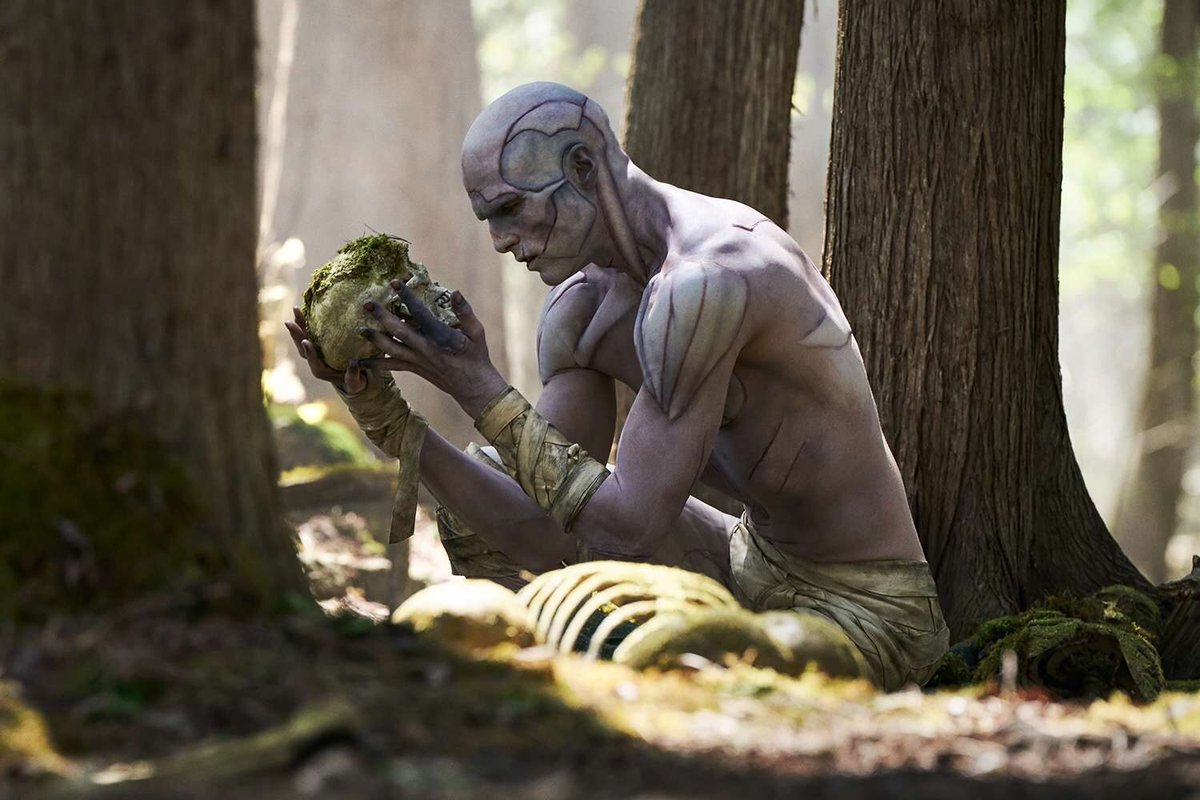 Una scena dal film Netflix, Frankenstein.