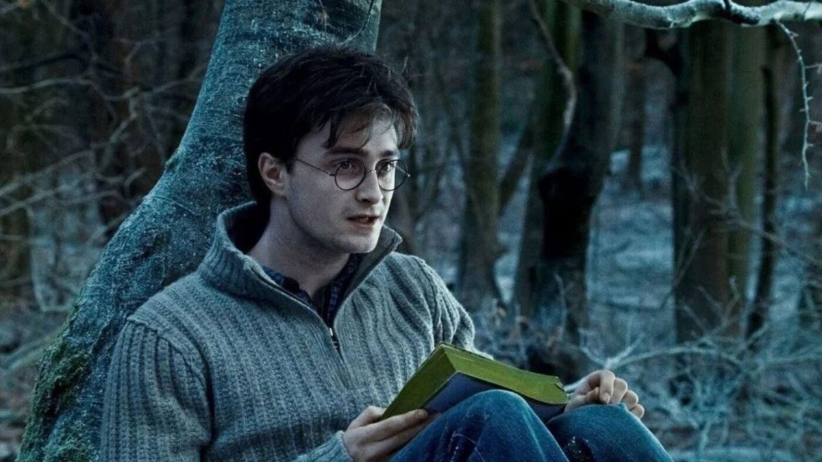 Daniel Radcliffe nei panni di Harry Potter.