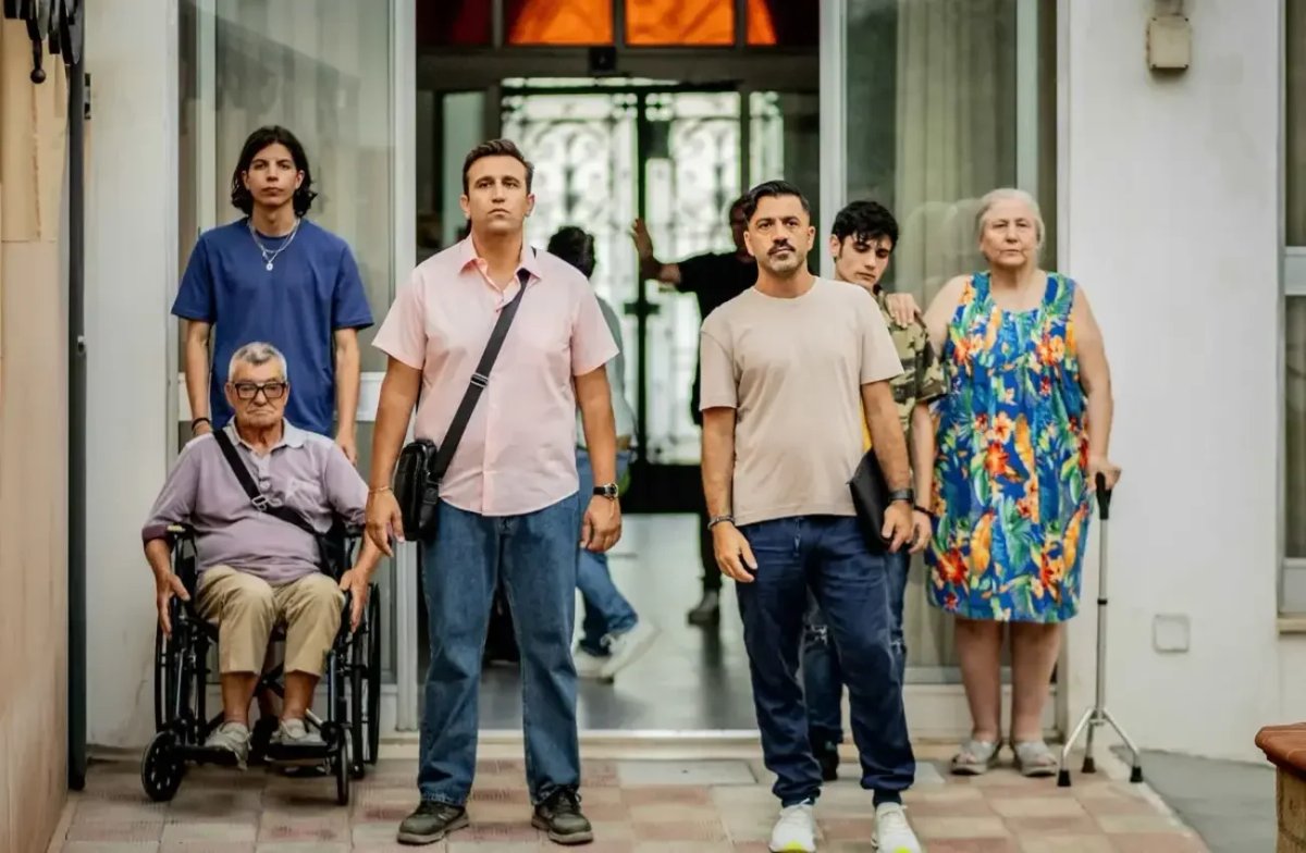 Pio e Amedeo in una scena di Oi Vita Mia.