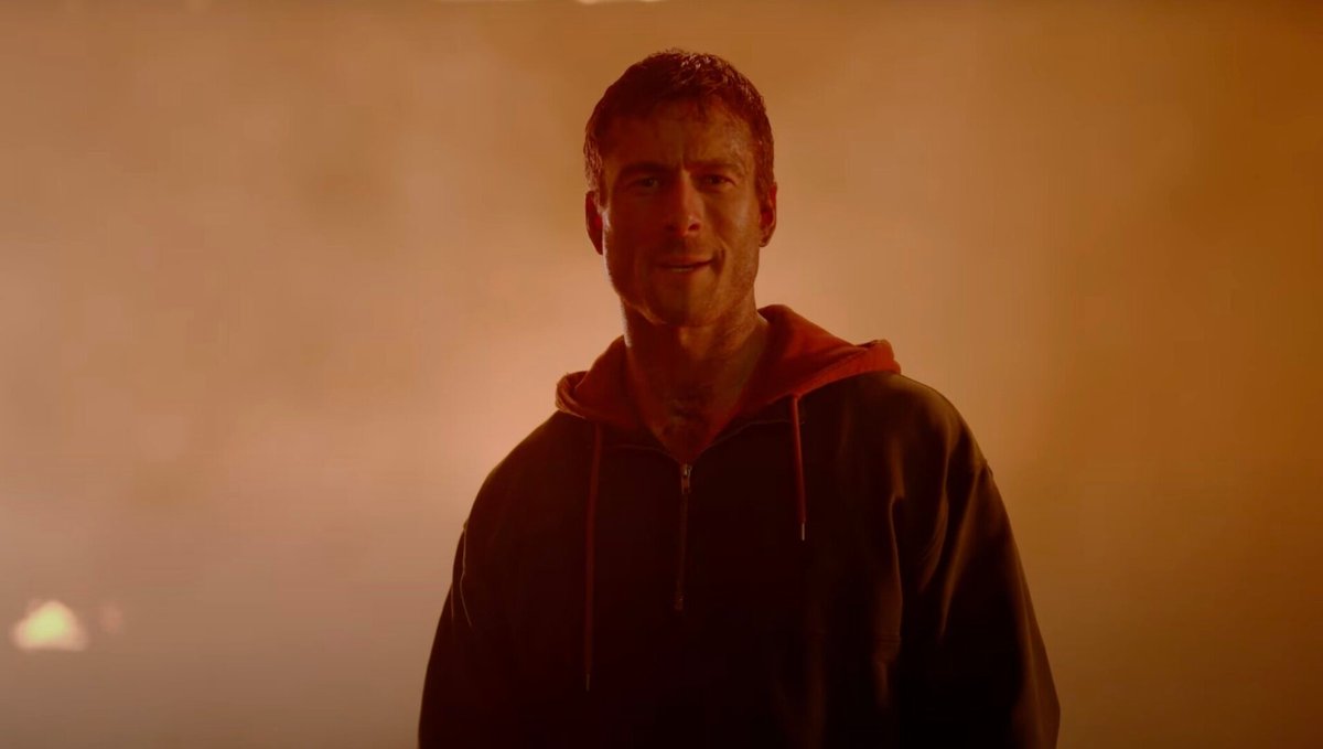 Una scena dal film, The Running Man.