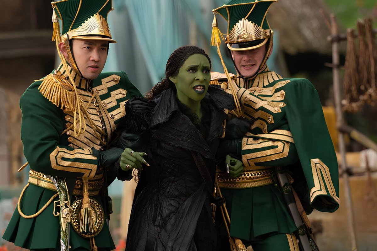 La Strega Elphaba in Wicked: For Good.