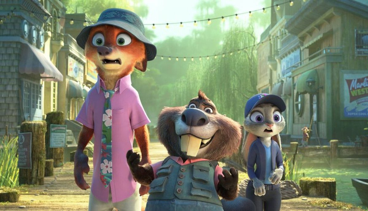 Una scena di Zootropolis 2.