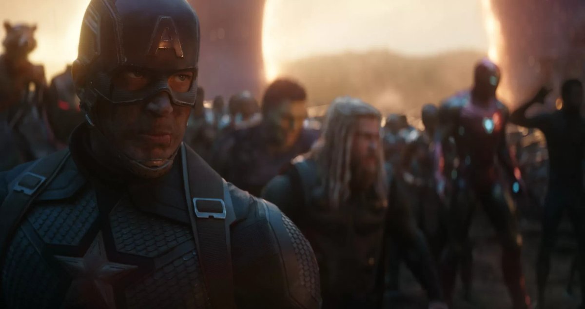 Una scena dal film Marvel, Avengers: Endgame.