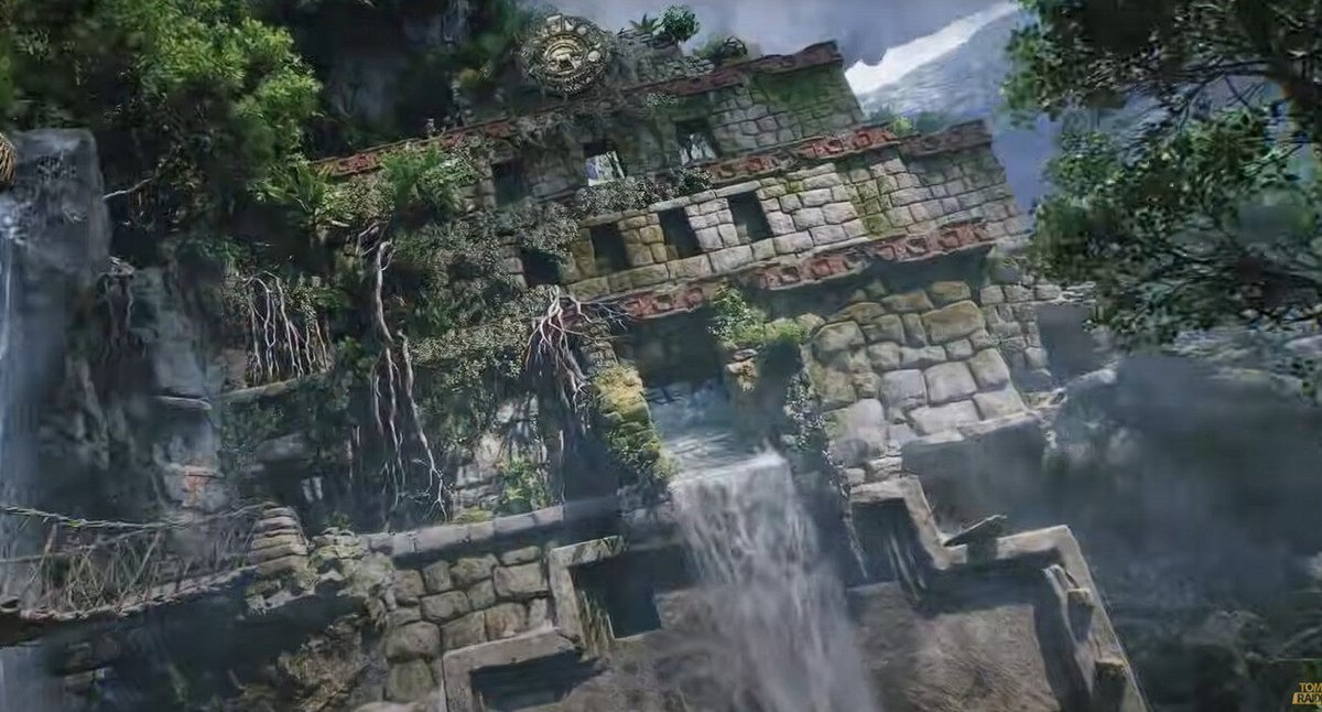 L'ambiente in Tomb Raider