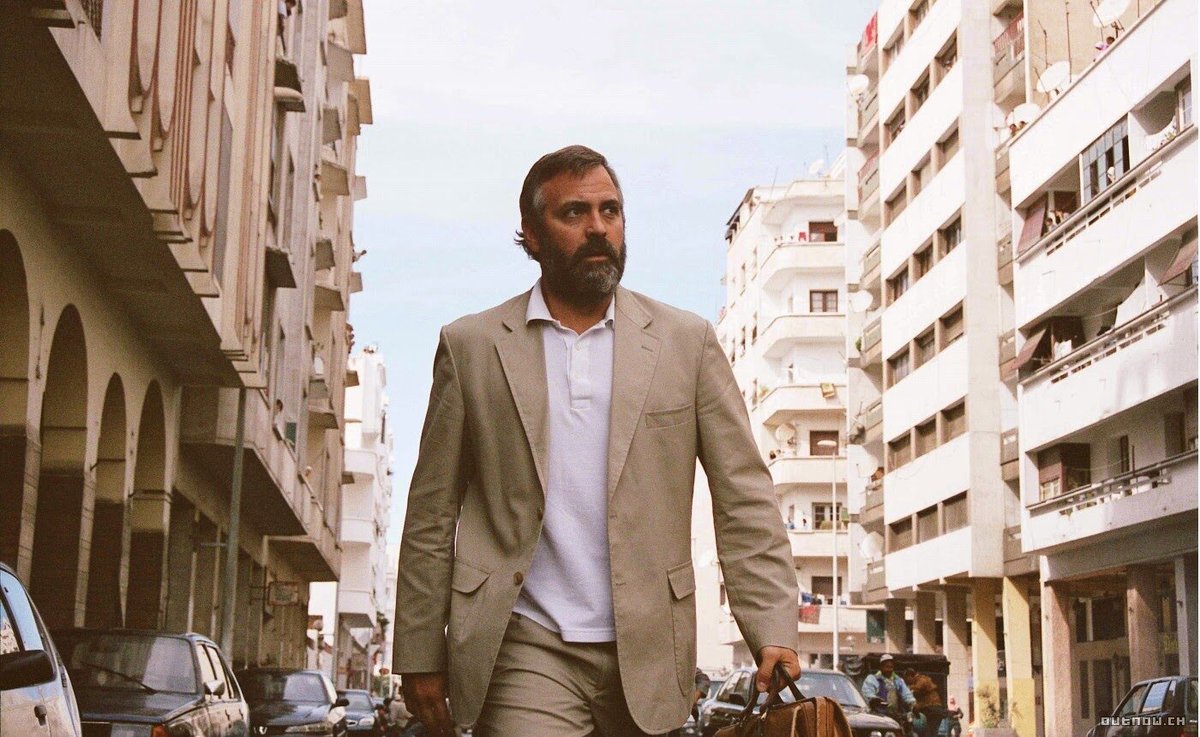 George Clooney in Syriana.