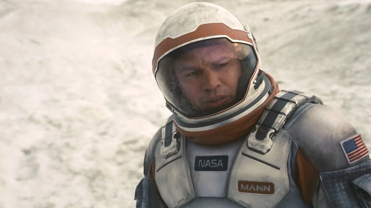 Matt Damon in Interstellar.