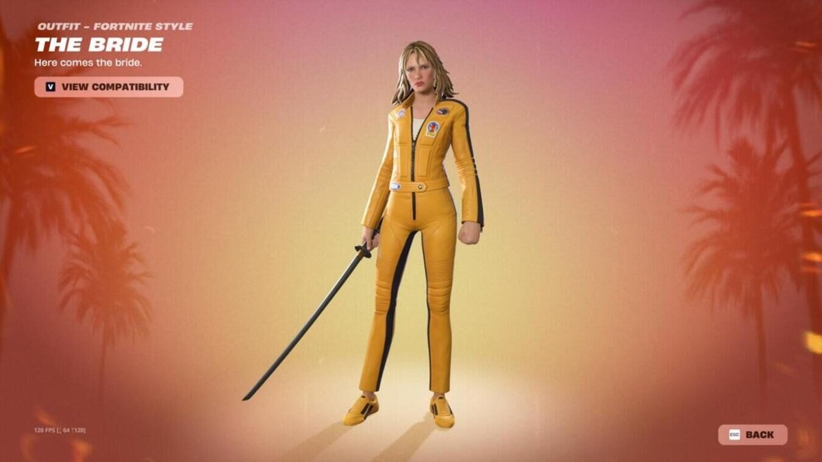 Kill Bill su Fortnite