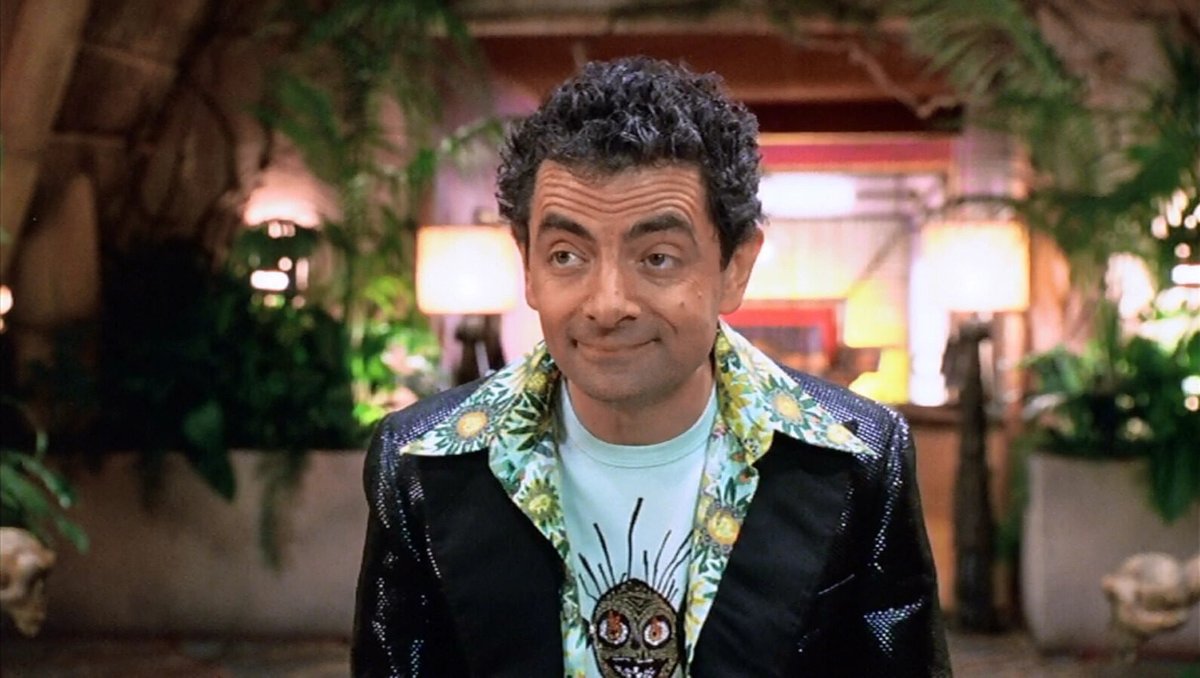 Rowan Atkinson in Scooby-Doo.