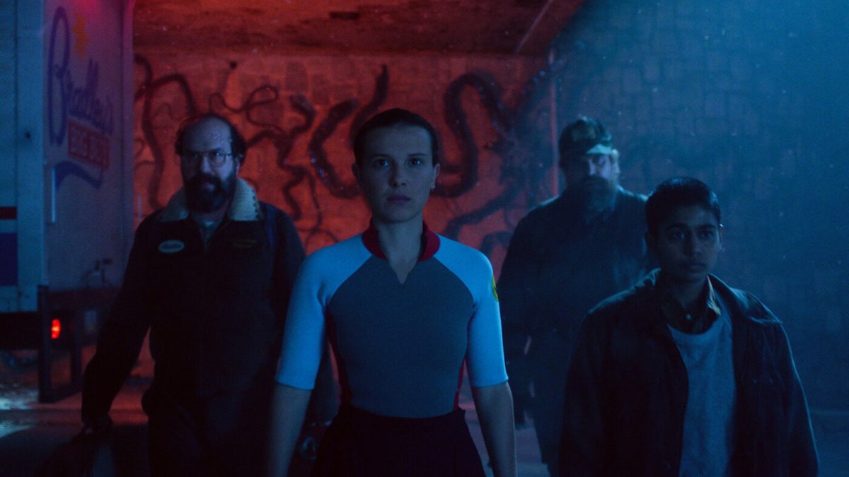 Una scena dal trailer del finale di Stranger Things 5.