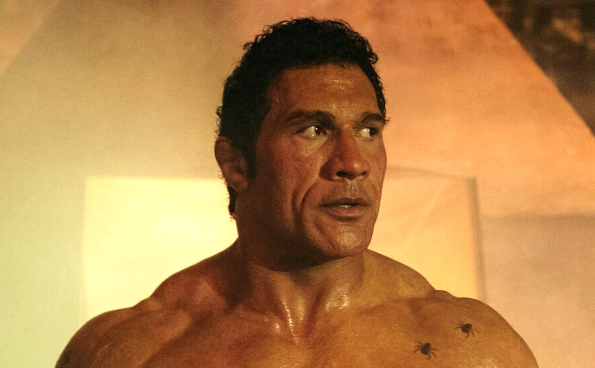 Una scena dal film, The Smashing Machine.