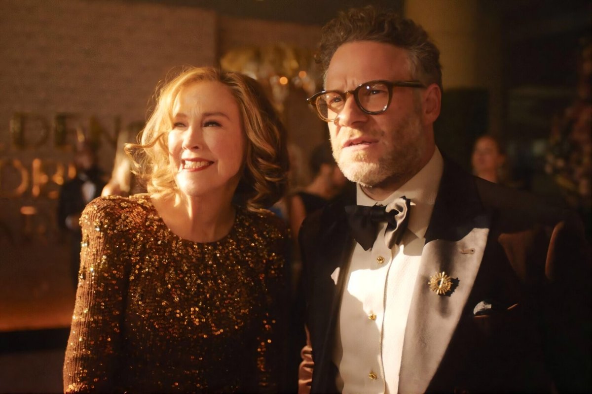 Catherine O'Hara con Seth Rogen