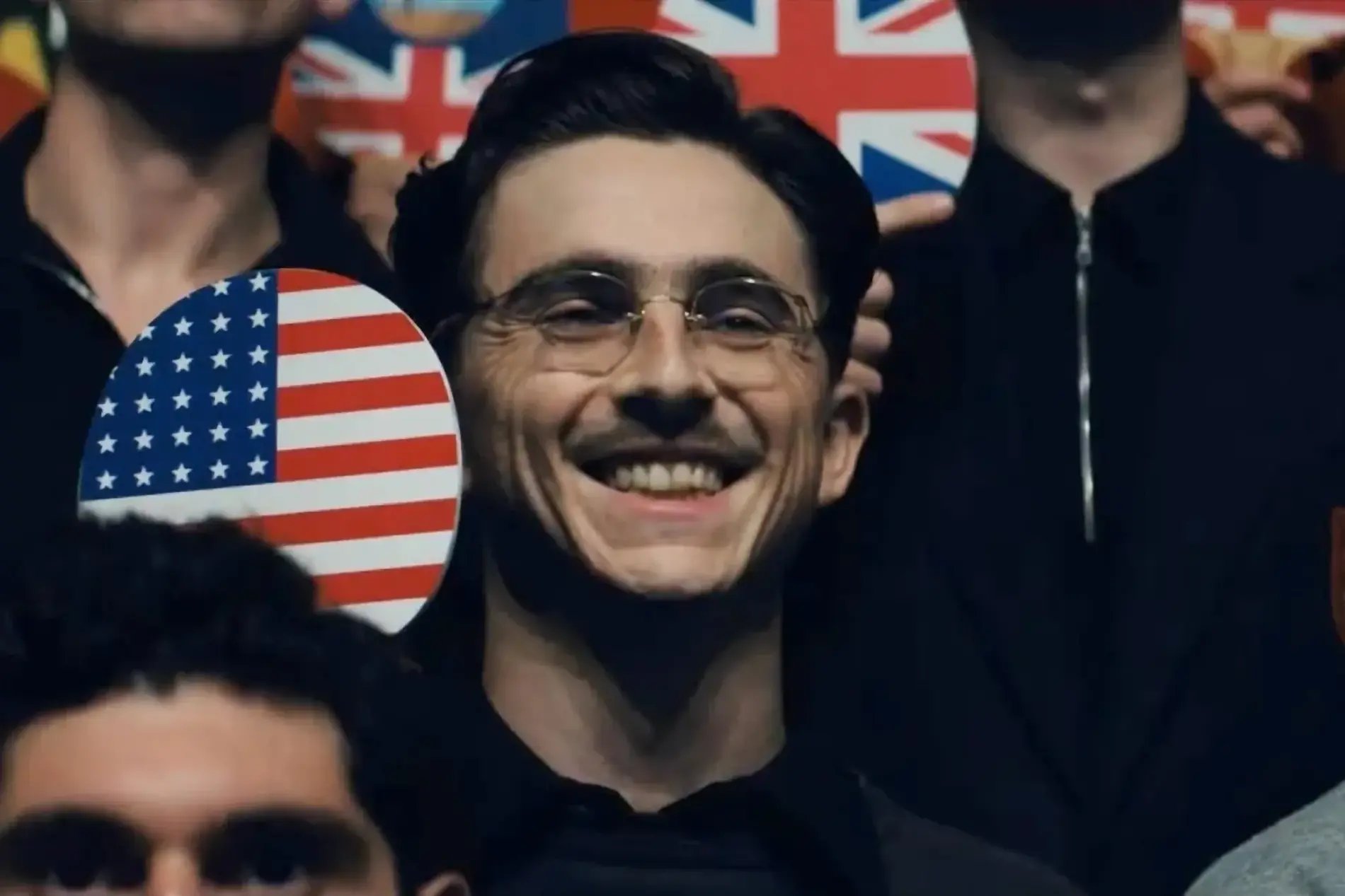 Una scena da Marty Supreme.