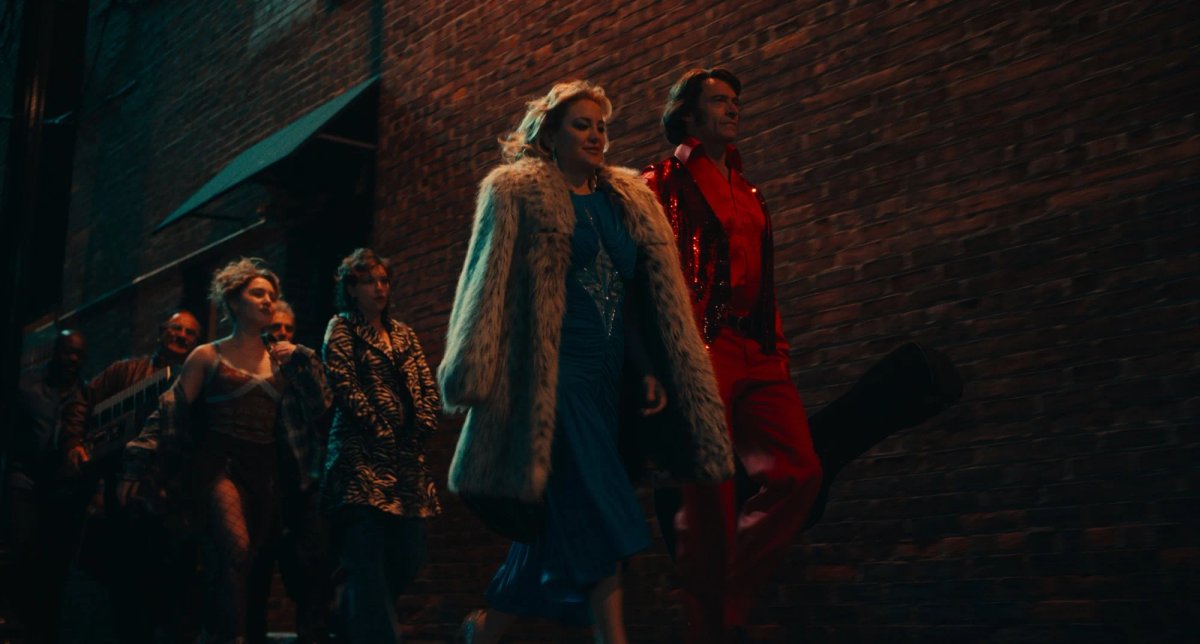 Una scena dal film Song Sung Blue.