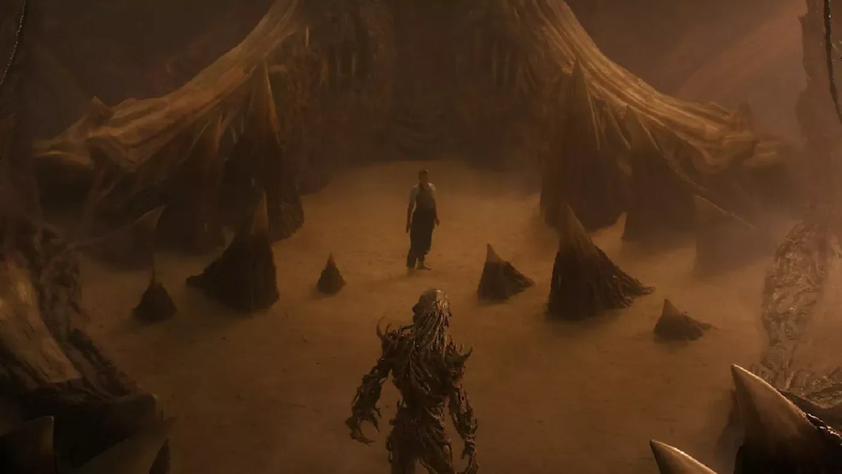 Una scena dal finale di Stranger Things 5.