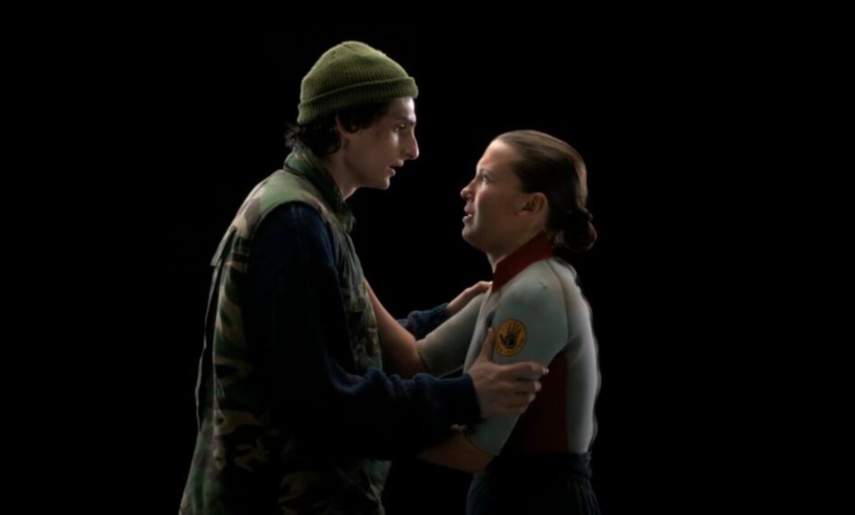 Una scena dal finale di Stranger Things.